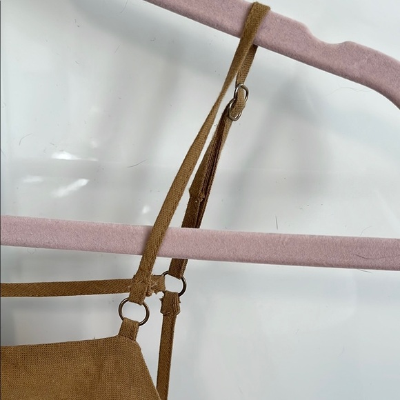 ZARA Beige Strappy Women's Crop Top, Size L - Picture 3 of 8